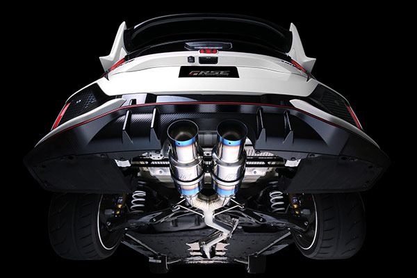 R.S.E TypeD civic TypeR FK8 フルチタンマフラー フルチタンマフラー シビックタイプR FK8 TYPE-D | エキゾースト