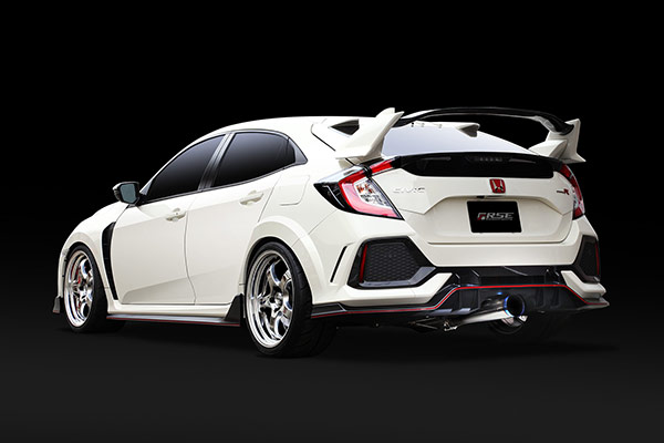 R.S.E TypeD civic TypeR FK8 フルチタンマフラー フルチタンマフラー シビックタイプR FK8 TYPE-D | エキゾースト