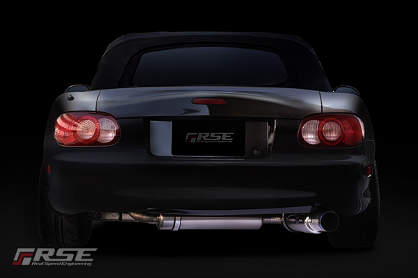 RSE製品案内 – NB ロードスター用 フルチタンマフラー登場