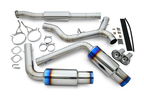 フルチタンマフラー WRX/STI GV/VA TYPE-D | エキゾースト排気